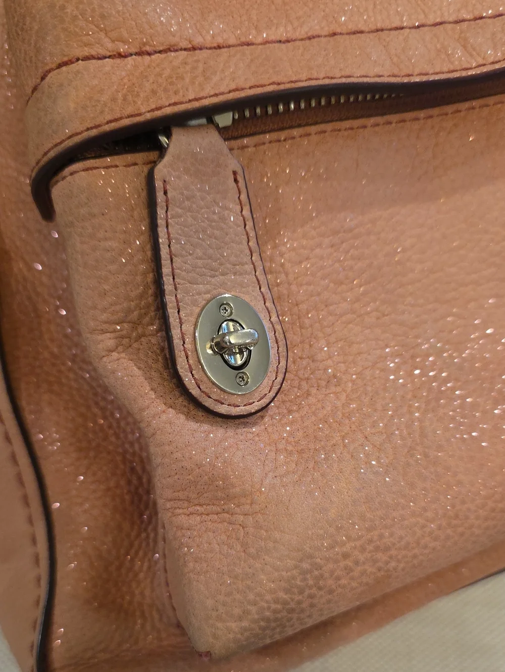 Coach - Rose Pink Tan Backpack - Classic Everyday Bag